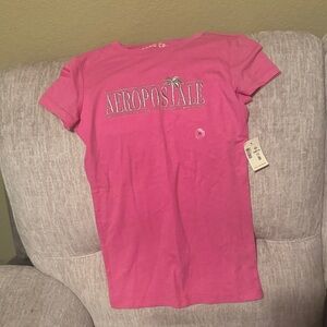 Aeropostale Pink Short Sleeve Tee